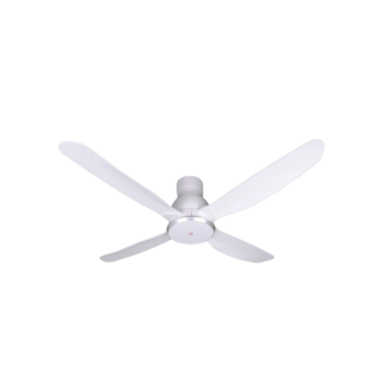 4-Blades Remote Control DC Ceiling Fan, W56WV, 140cm