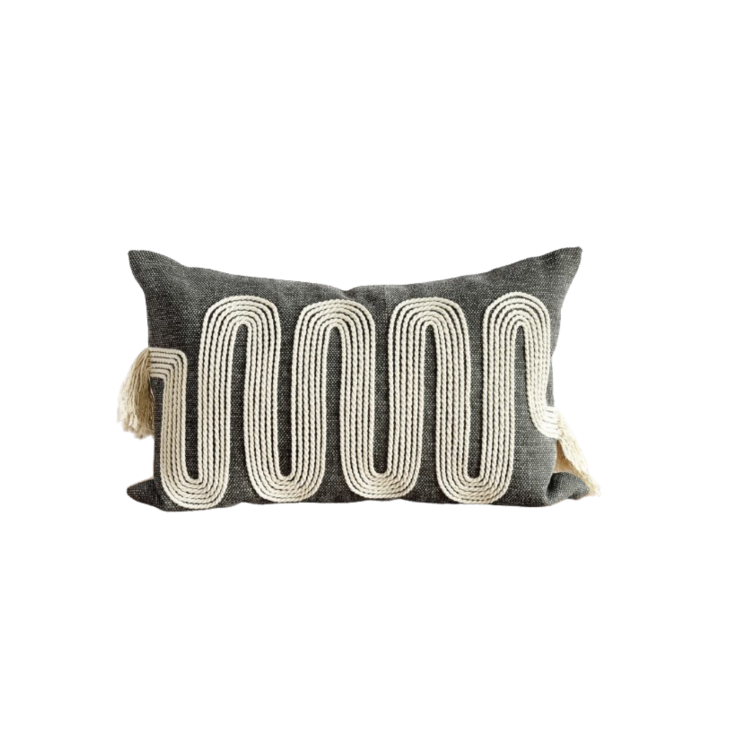 Harvey Embroidered Pillow