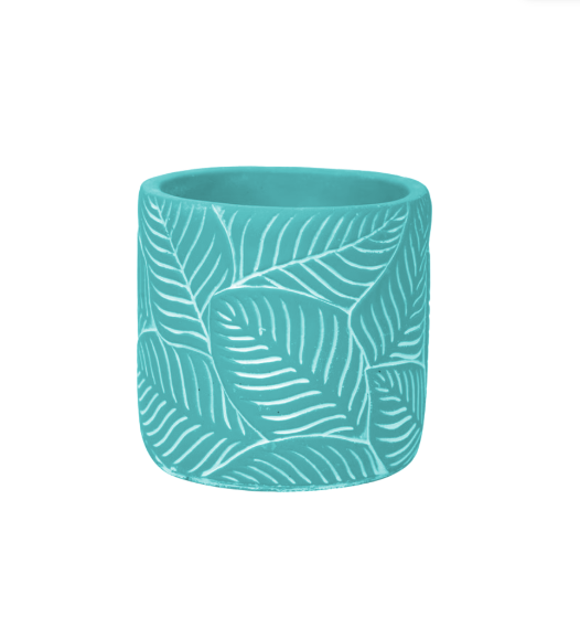 Turquoise Plant Pot