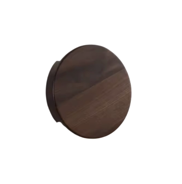 Round Wooden Bedhead Light