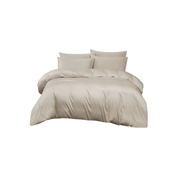 Bamboo 1200TC Premium Fitted Sheet Set - Sand