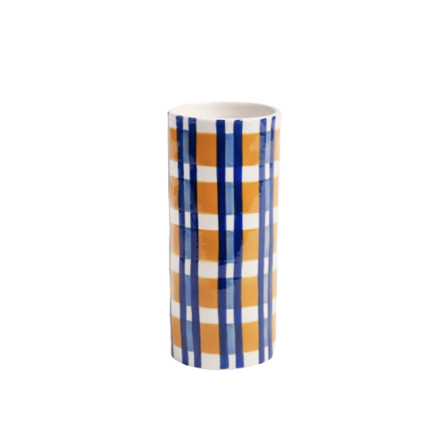Clash Check Vase