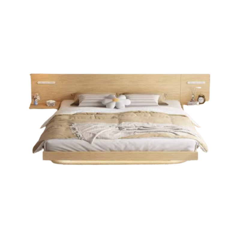 Japanese Style Floating Bedframe