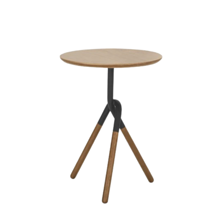 Zane Side Table - Dark Walnut