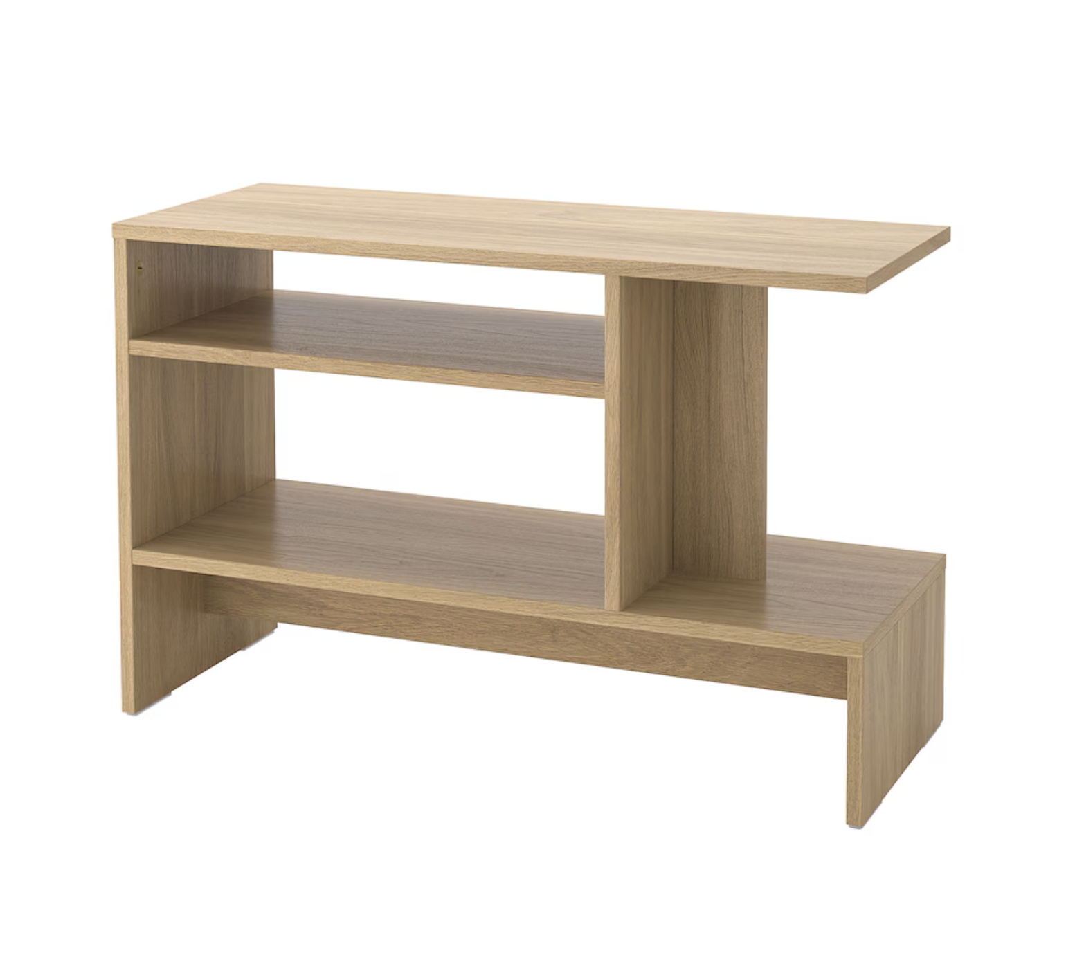 HOLMERUD Side Table, 80x31 cm - Oak Effect