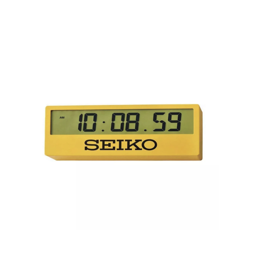 Seiko Clock QHL073Y Digital Wall Clock