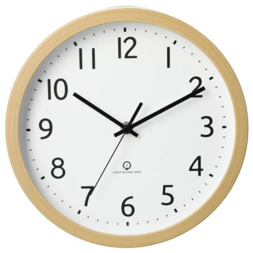 2 Way Table/Wall Clock 26CM NA 001FR