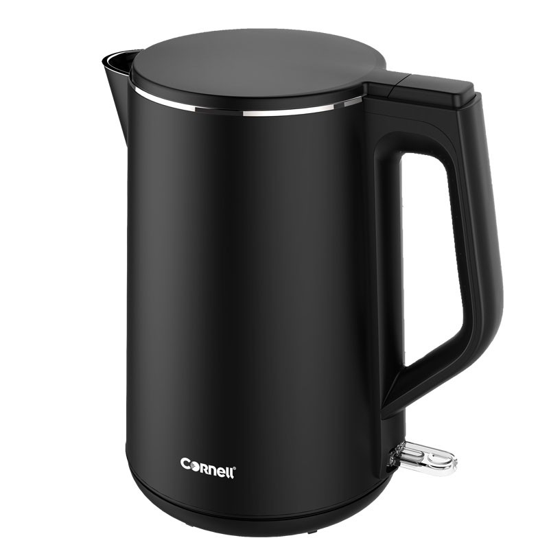 Cornell Cool Touch Double Wall Cordless Kettle, CJKE150SSB, 1.5L 
