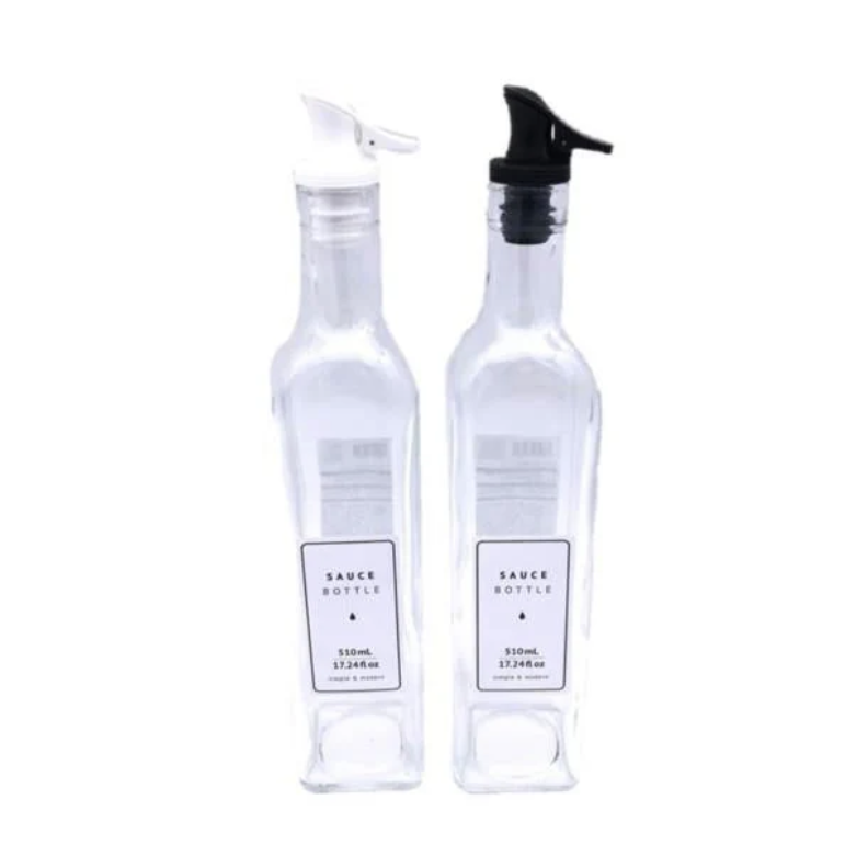 Glass Sauce Bottle, 510ml