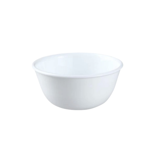 Winter Frost 12-ounce Rice Bowl - White