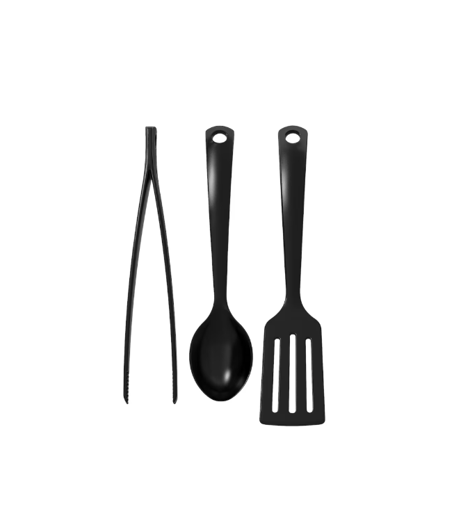 GNARP 3-Piece Kitchen Utensil Set - Black