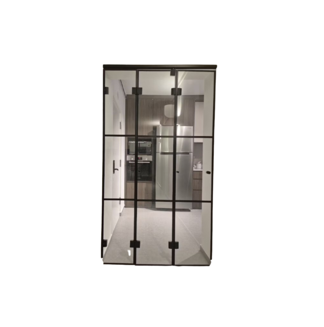 Top Hung 3 Panel Foldable Door