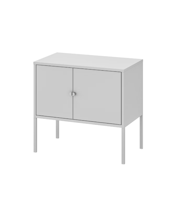 LIXHULT Cabinet, 60x35cm - Metal/Grey