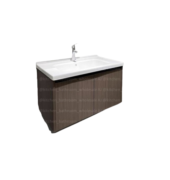 Honeycomb Aluminium Vanity Cabinet, 80cm 