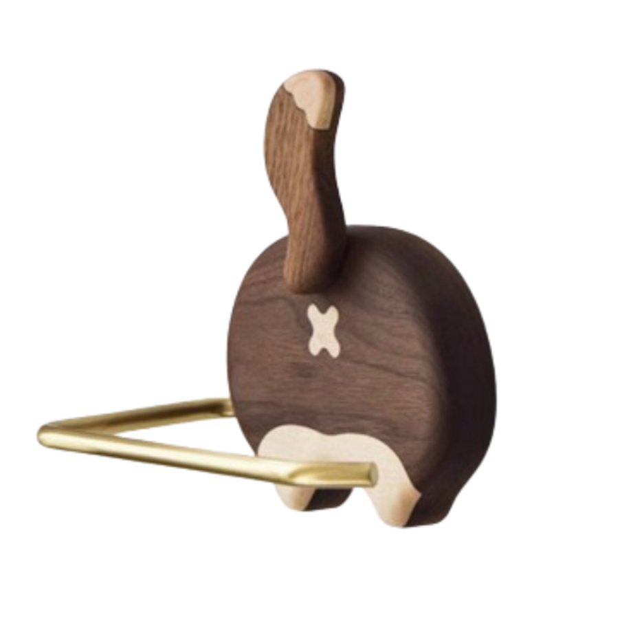 Doggy Toilet Roll Holder