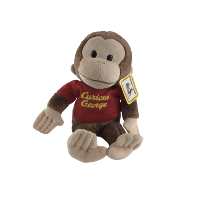 Curious George Monkey 11" Plush Bean Bag Stuffed Toy