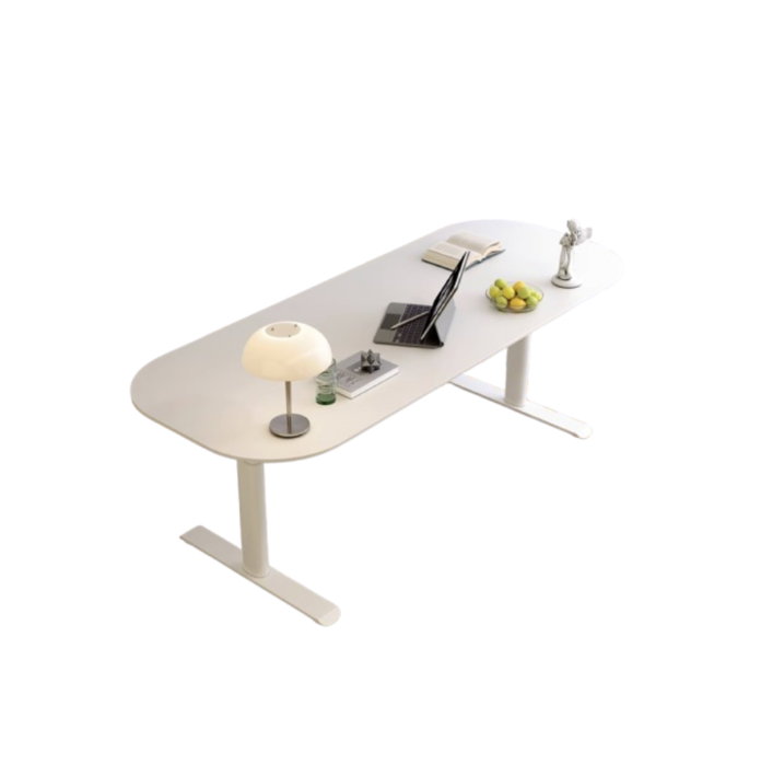 2m Curve Edge Adjustable Table 