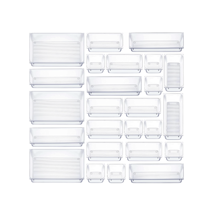 25 Pcs Drawer Organizer Set 