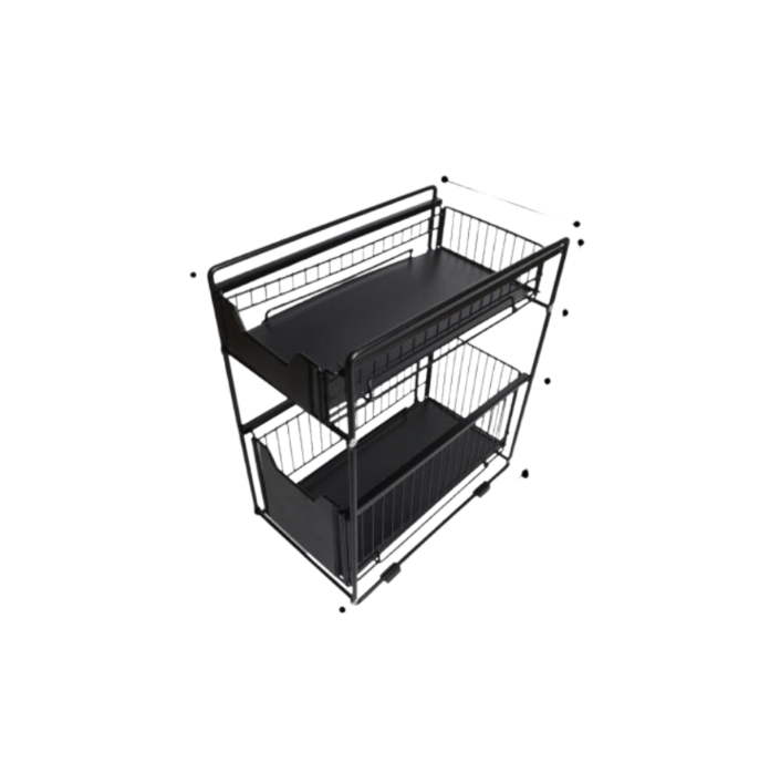 Kitchen Pull-Out Large Storage Rack