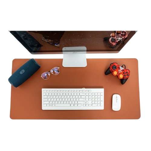 Waterproof Leather Desk Mouse Pad