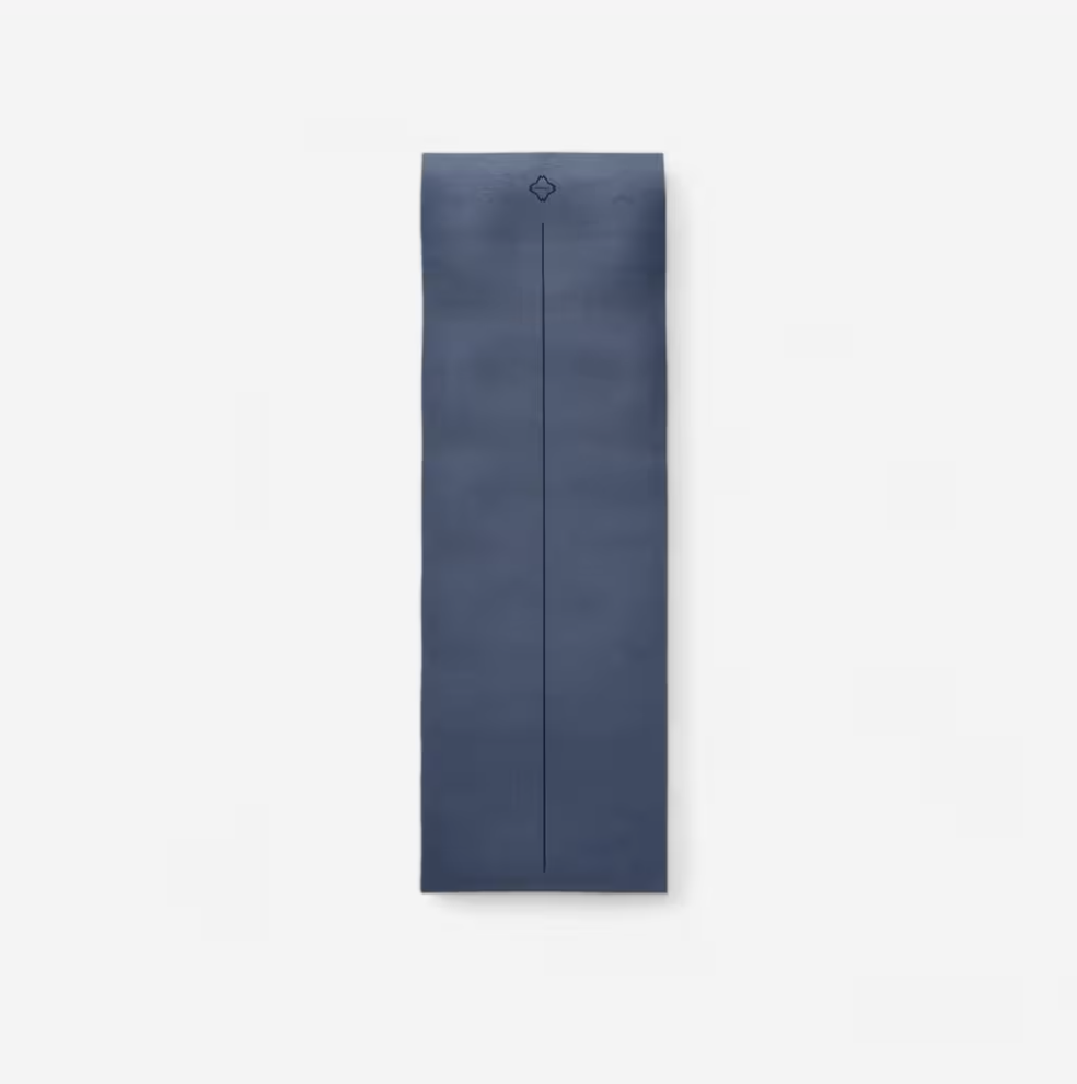 Beginner Yoga Mat, 180cm⨯59cm⨯5 mm - Blue