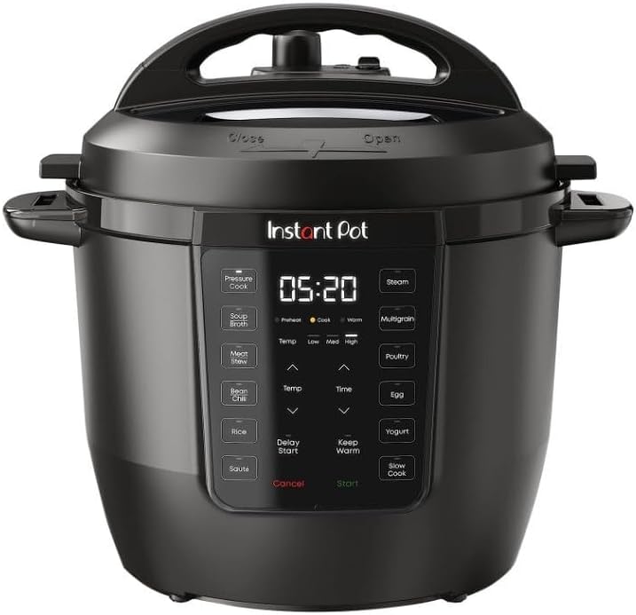Instant Pot Rio 7-in-1 Multi-Functional Smart Pressure Cooker, 6QT, 5.7 Liters