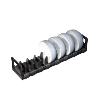 Adjustable Plate Bowl Rack Storage