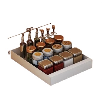 Kitchen Drawer Style Pull Basket