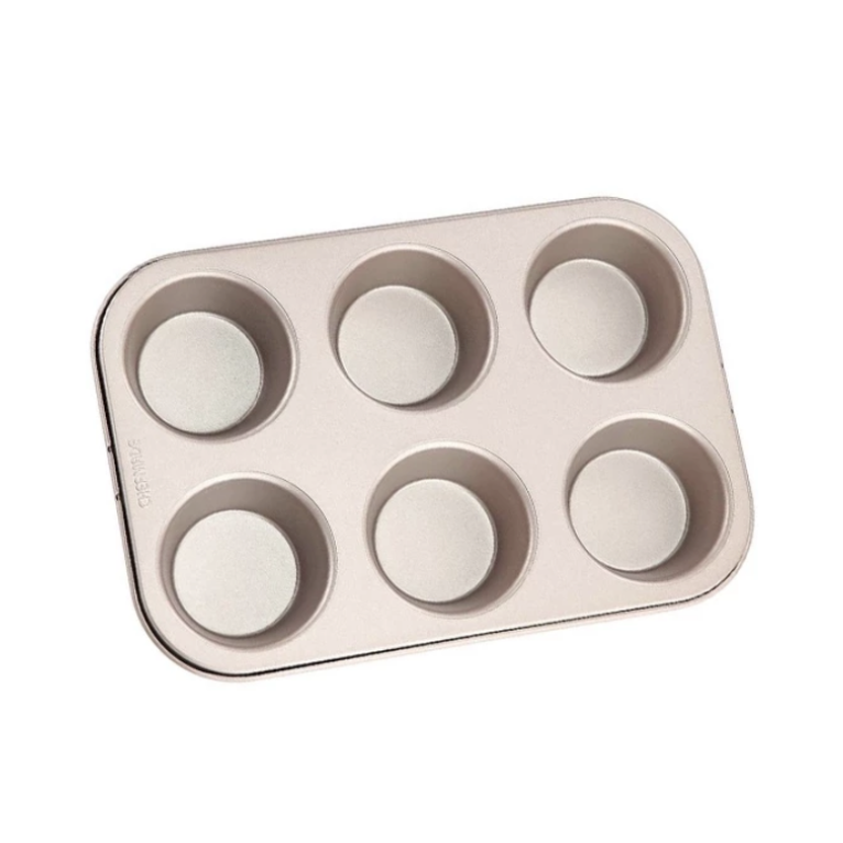 Chefmade Non-Stick 6 / 12 Muffin Pan Baking Mould