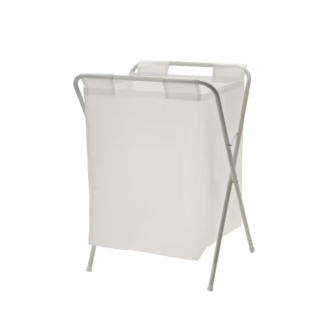 JÄLL Laundry Bag with Stand, 50 l - White