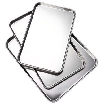 Rectangle Classic Metal Tray