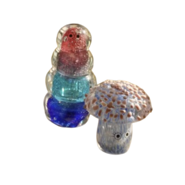 Multi-coloured Glass Bob