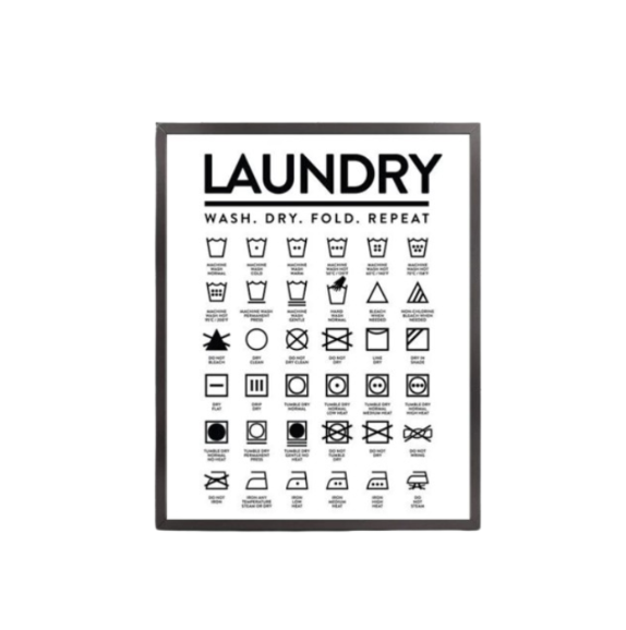 Laundry Room Wall Decoration