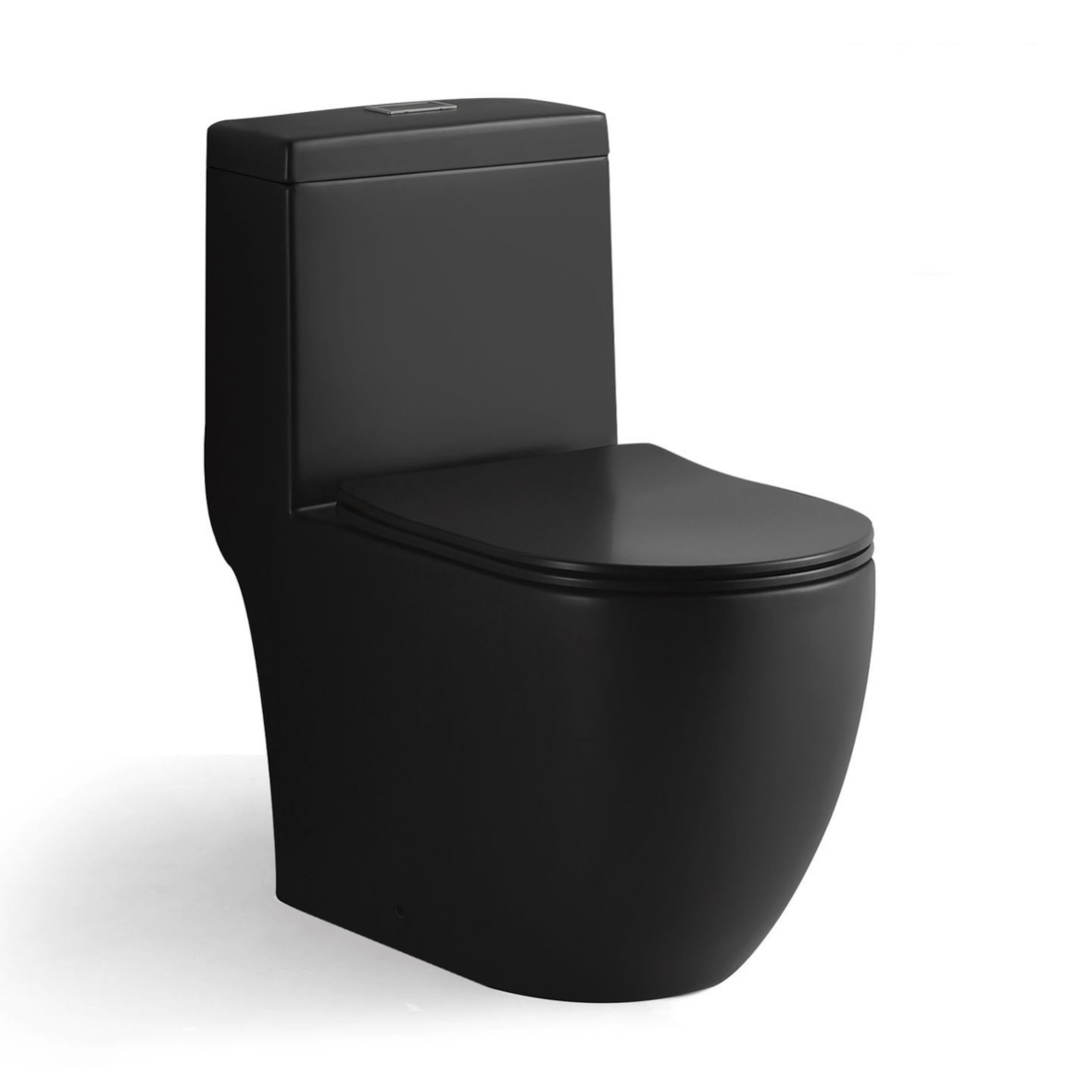 Magnum 938 Turbo Tornado 1-Piece Toilet Bowl - Black