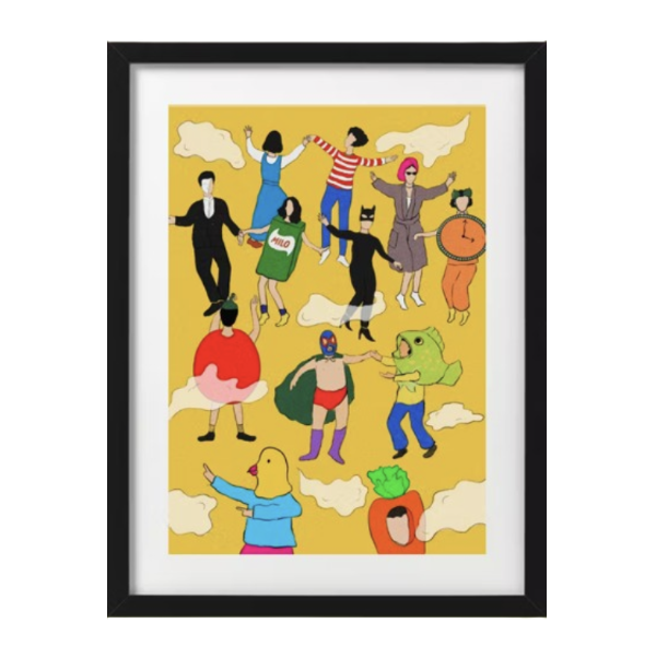 Then Why All This Music, Framed 