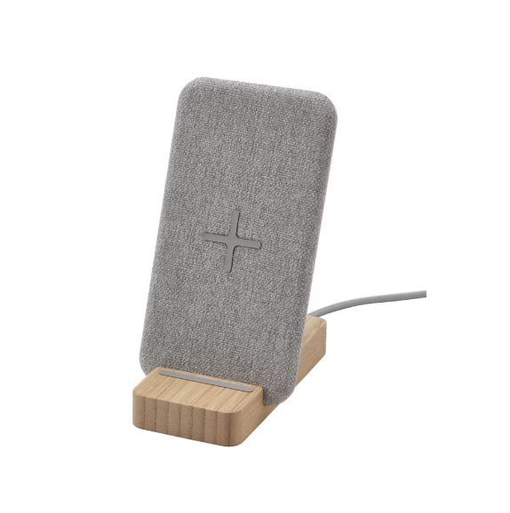 NORDMÄRKE Wireless Charging Stand - Bamboo