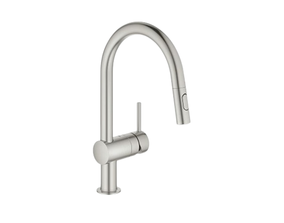 GROHE Minta Single Lever Kitchen Mixer Tap, L Size