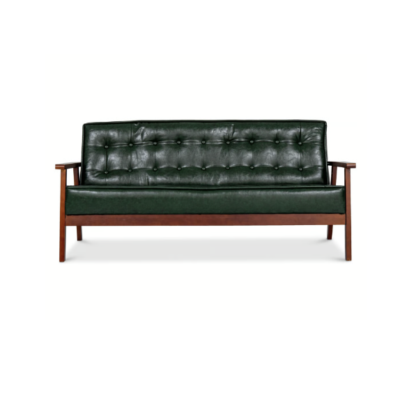 Hans 3-seater Sofa - Dark Green