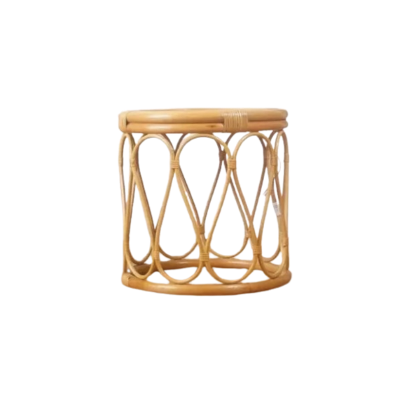 Raw Rattan Table 