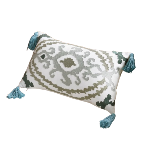 Embroidered Cushion Cover, 30x50