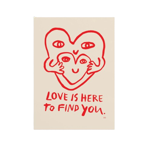 Love Is Here Poster