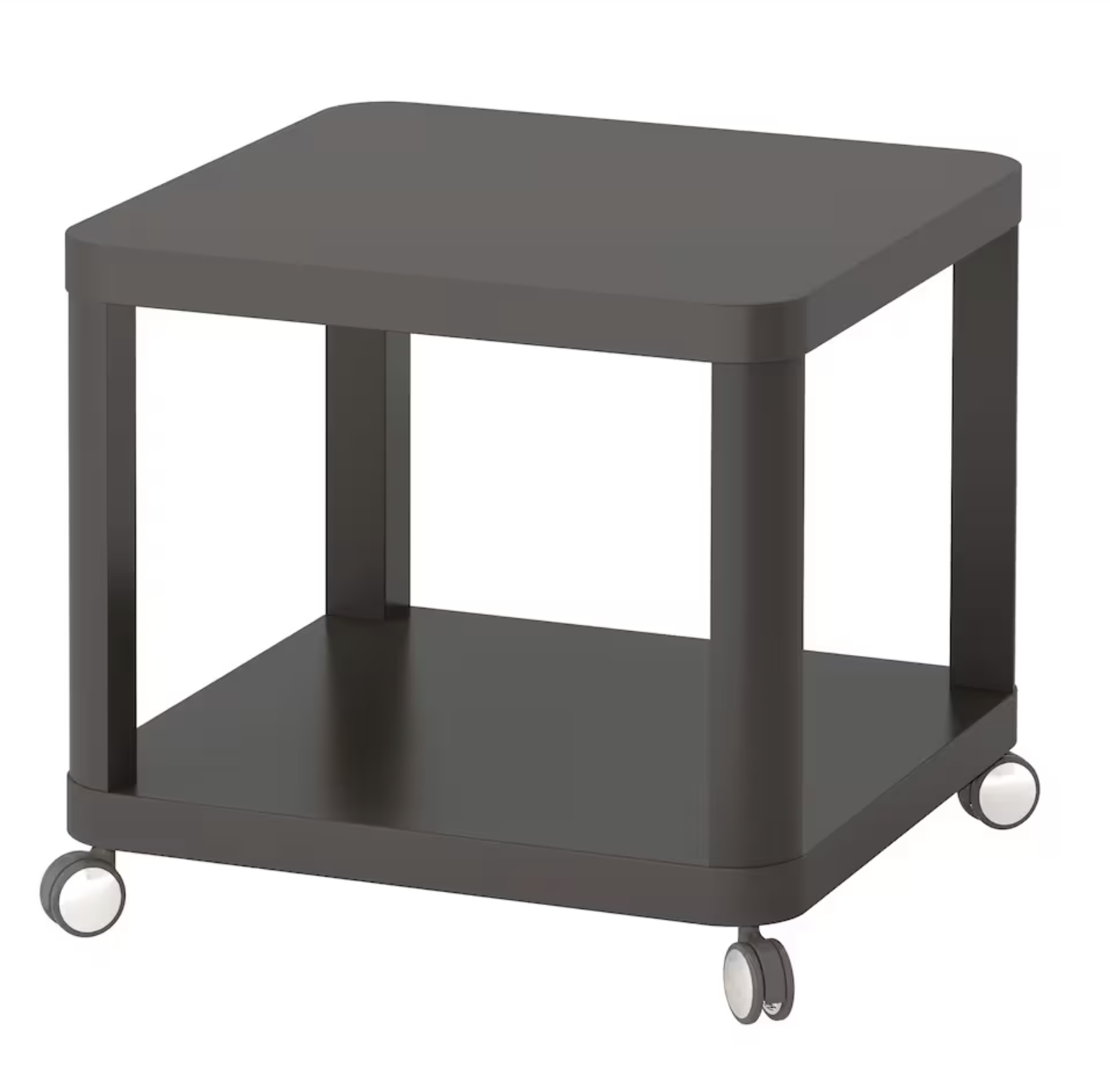 TINGBY Side Table on Castors - Grey