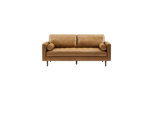 Madison Leather 3 Seater Sofa
