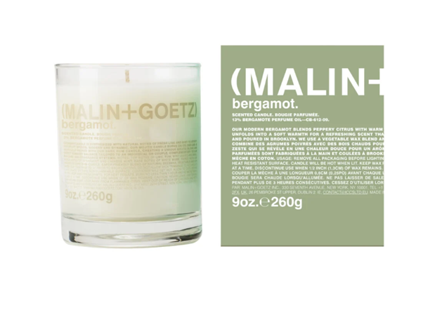 Bergamot Scented Candle, 260g