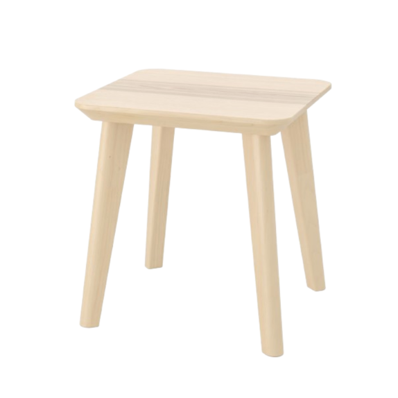 LISABO Side Table, 17 3/4x17 3/4 " -  Ash Veneer