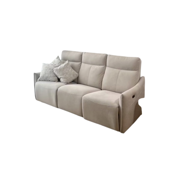 3-Seater Fabric Recliner Sofa