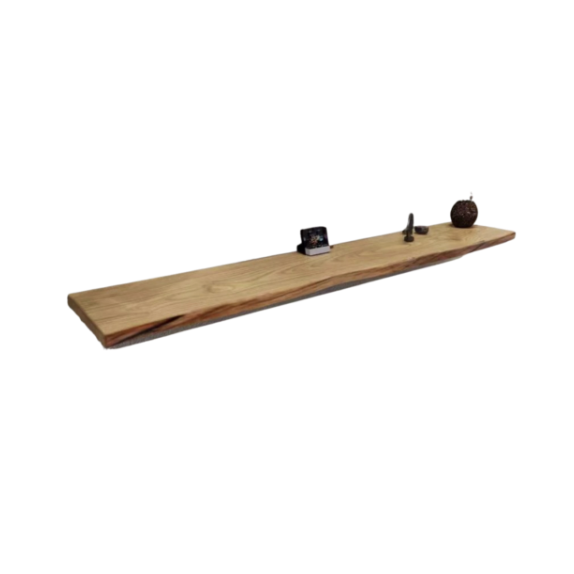 Wooden Plank TV console