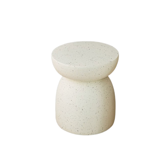 Terrazzo Pillar Side Table