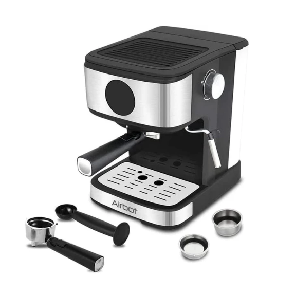Airbot Espresso Coffee Machine, Cm7000 - Silver