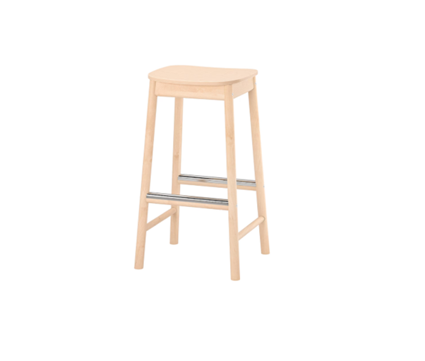 RÖNNINGE Bar Stool, 75 cm, Birch
